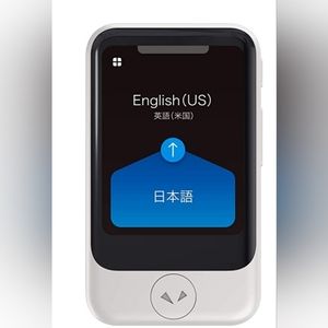 Pocketalk Model S Real Time Two-Way 82 Language Voice Translator.